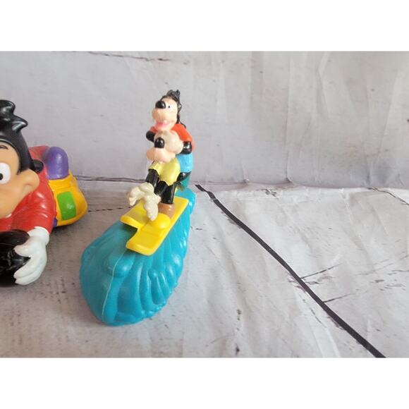 Burger King 1992 Disney's Goof Troop Figures Max PJ Goofy - Picture 2 of 8